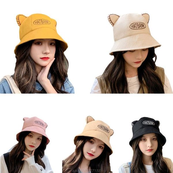 wide brim hats fashion hat cute ears bucket sweet letter basin sun protection cartoon fisherman foldable sunshade ag18 21 dropship, Blue;gray
wide brim hats fashion hat cute ears bucket sweet letter basin sun protection cartoon fisherman foldable sunshade ag18 21 dropship, Blue;gray