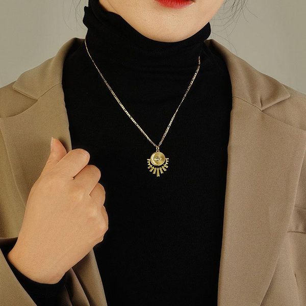 chains simple gold color crystal eye pendant necklace for women ladies copper geometric charming choker necklaces statement jewelry, Silver
chains simple gold color crystal eye pendant necklace for women ladies copper geometric charming choker necklaces statement jewelry, Silver