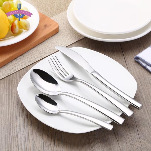dinnerware sets cutlery set stainless steel tableware flatware spoon knife fork western salad kitchen tool gift party
dinnerware sets cutlery set stainless steel tableware flatware spoon knife fork western salad kitchen tool gift party
