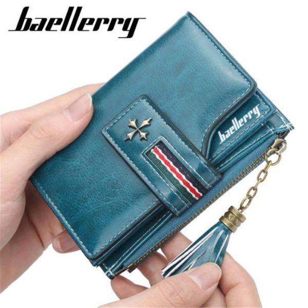 baellerry new personalized lady's purse 2021 tassel zipper lady's short purse zero lady fashion leisure, Red;black
baellerry new personalized lady's purse 2021 tassel zipper lady's short purse zero lady fashion leisure, Red;black