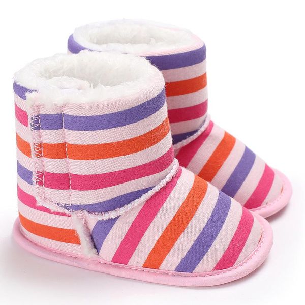 first walkers baby girls boots warm plush toddler winter shoes soft bottom knitted cotton rainbow striped booties
first walkers baby girls boots warm plush toddler winter shoes soft bottom knitted cotton rainbow striped booties