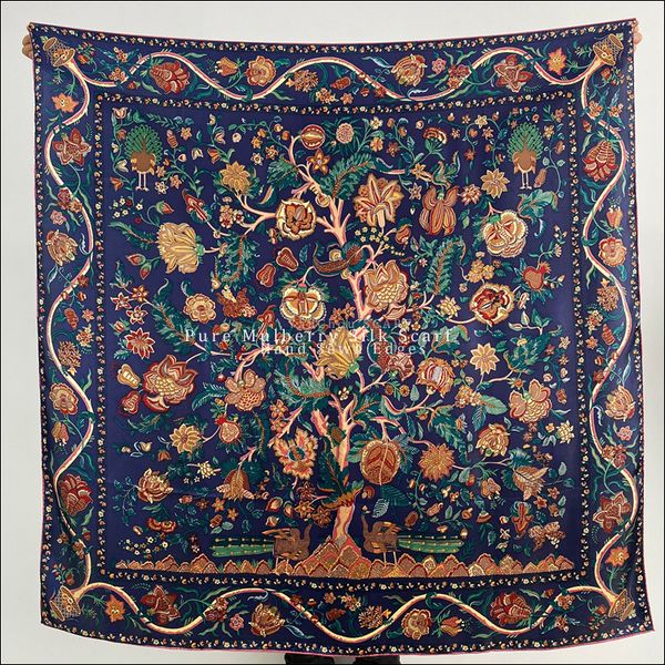 Big Silk Scarf Women Large 110*110 Silk Square Scarf Hand Rolled Edges 100% Pure Mulberry-Tree Scarf life tree print scaves
Big Silk Scarf Women Large 110*110 Silk Square Scarf Hand Rolled Edges 100% Pure Mulberry-Tree Scarf life tree print scaves