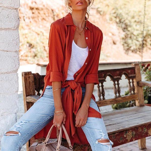 women's jackets long button coats lapel casual korean elegant split solid coat ladies outwear 2021 autumn sleeve streetwear, Black;brown
women's jackets long button coats lapel casual korean elegant split solid coat ladies outwear 2021 autumn sleeve streetwear, Black;brown