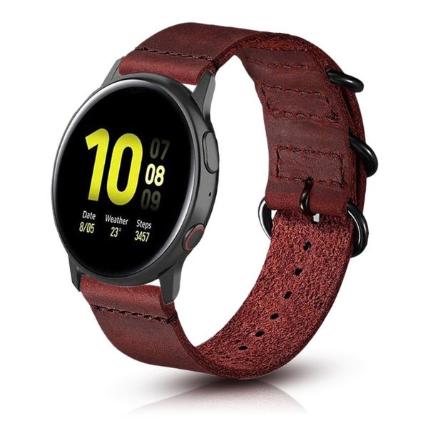 watch bands 20mm 22mm three loop leather strap for samsung galaxy 3 41mm/45mm/42mm/46mm/active 2 watchband huawei gt 1 bracelet, Black;brown
watch bands 20mm 22mm three loop leather strap for samsung galaxy 3 41mm/45mm/42mm/46mm/active 2 watchband huawei gt 1 bracelet, Black;brown