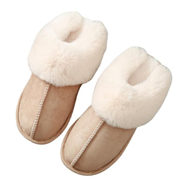 slippers plush warm home flat lightweight soft comfortable winter women's cotton shoes indoor, Black
slippers plush warm home flat lightweight soft comfortable winter women's cotton shoes indoor, Black