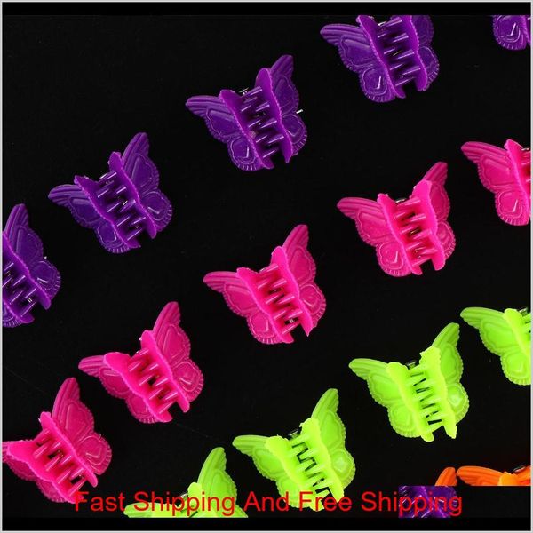 100pc mixed color butterfly hair clips grip claw barrettes mini clamps jaw hairpin headdress hair styl qylqfm cissors, Black;brown
100pc mixed color butterfly hair clips grip claw barrettes mini clamps jaw hairpin headdress hair styl qylqfm cissors, Black;brown