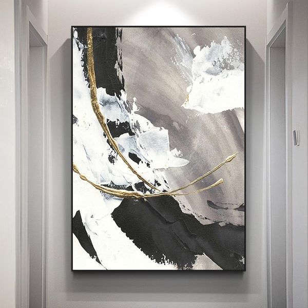 paintings modern abstract yellow black and white spray decorative canvas posters porch aisle hanging oil painting print on wall art
paintings modern abstract yellow black and white spray decorative canvas posters porch aisle hanging oil painting print on wall art