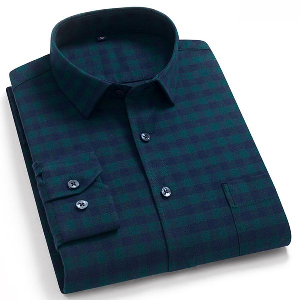 classical pure cotton men's long sleeved plaid casual shirt regular fit soft comfortable business social shirt leisure 210316, White;black
classical pure cotton men's long sleeved plaid casual shirt regular fit soft comfortable business social shirt leisure 210316, White;black