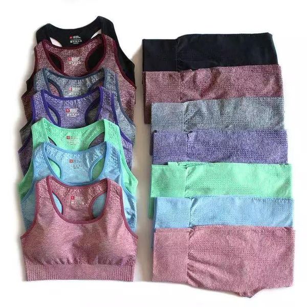 yoga outfits 7 colors 2pcs seamless set women gym fitness clothing high waist leggings bra sports suits training running sportswear, White;red
yoga outfits 7 colors 2pcs seamless set women gym fitness clothing high waist leggings bra sports suits training running sportswear, White;red