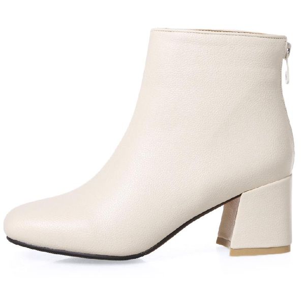 boots spring winter women thick heels ankle boot for square toe pu casual short shoes ladies 2021 large size 48, Black
boots spring winter women thick heels ankle boot for square toe pu casual short shoes ladies 2021 large size 48, Black