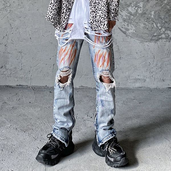 2021 new tornozelo zper buraco graffiti lavado para homens franja borla alta rua retro emendado calas jeans hip hop solto cala casual mg0w, Blue
2021 new tornozelo zper buraco graffiti lavado para homens franja borla alta rua retro emendado calas jeans hip hop solto cala casual mg0w, Blue