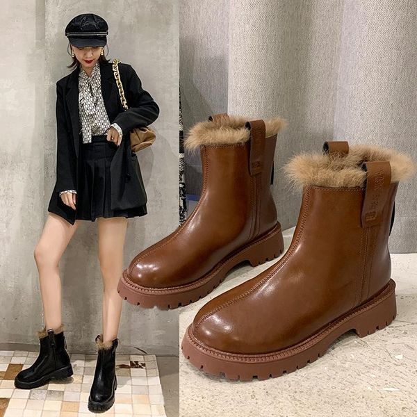 boots thin andthinmartinboots female british style thick-soled motorcycle handsome and simple 2021 fashion is velvet tide, Black
boots thin andthinmartinboots female british style thick-soled motorcycle handsome and simple 2021 fashion is velvet tide, Black