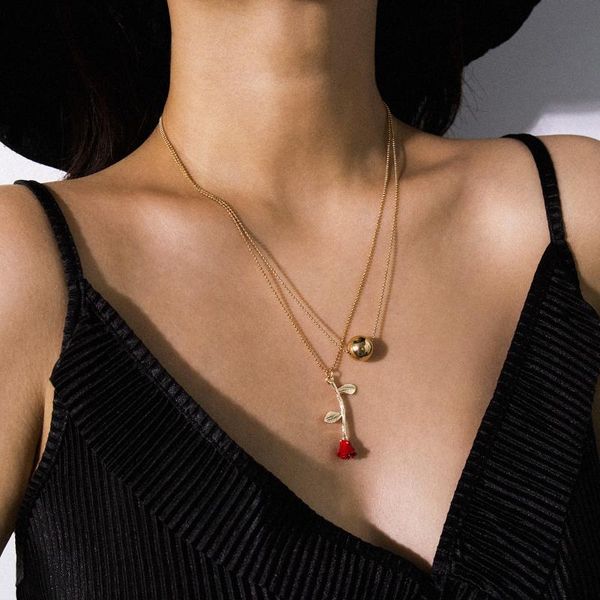 pendant necklaces pzmycs korean fashion for women 2021 statement layered gold chain initial pendants rose choker jewelry, Silver
pendant necklaces pzmycs korean fashion for women 2021 statement layered gold chain initial pendants rose choker jewelry, Silver