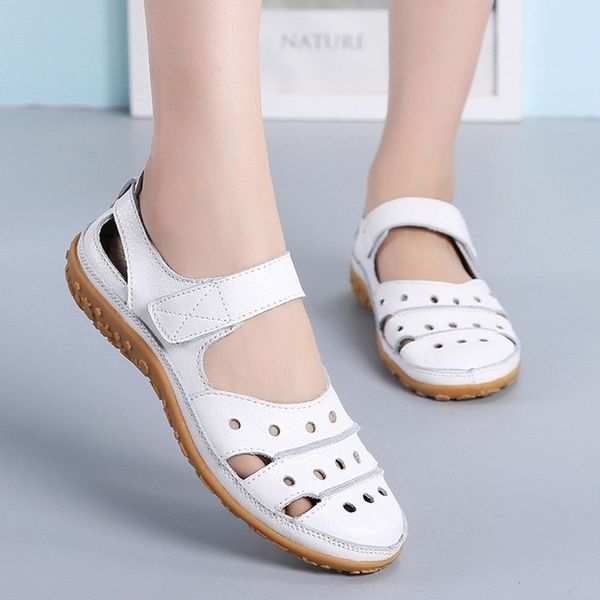 women shoes summer beach sandals retro gladiator shoes woman fretwork plus size leather sandals ladies casual flats 210310, Black
women shoes summer beach sandals retro gladiator shoes woman fretwork plus size leather sandals ladies casual flats 210310, Black