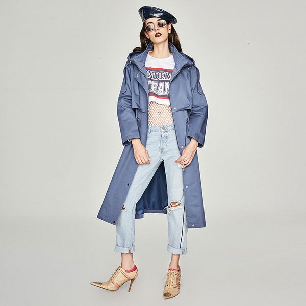 autumn 2021 new classic slim zipper hooded coat women long trench cotton chic windbreaker casaco abrigo streetwear lf1m, Tan;black
autumn 2021 new classic slim zipper hooded coat women long trench cotton chic windbreaker casaco abrigo streetwear lf1m, Tan;black