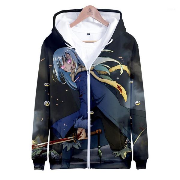 men's hoodies & sweatshirts wawni reincarnated as a sword zipper hoodie fashion sweatshirt 3d anime hooded cosplay thin clothes harajuk, Black
men's hoodies & sweatshirts wawni reincarnated as a sword zipper hoodie fashion sweatshirt 3d anime hooded cosplay thin clothes harajuk, Black