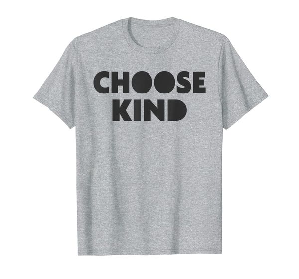 choose kind tshirt - anti-bullying shirt, White;black