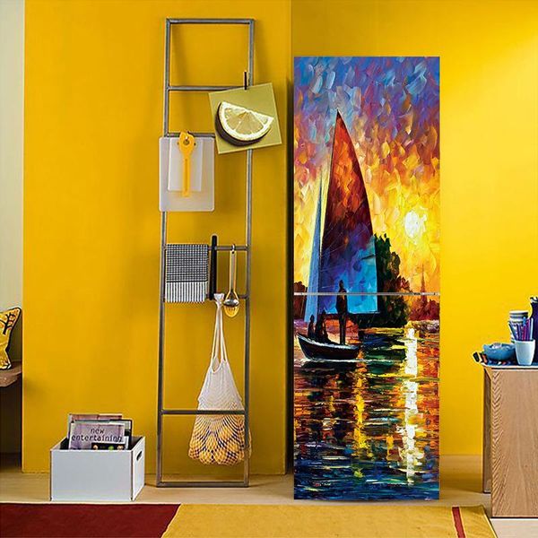 wallpapers creative oil paintting landscape pattern fridge sticker pvc refrigerator door kitchen self-adhesive wall stickers decor
wallpapers creative oil paintting landscape pattern fridge sticker pvc refrigerator door kitchen self-adhesive wall stickers decor