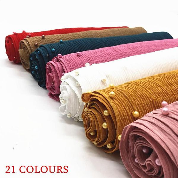 scarves 10pcs/lot luxury chiffon pearls hijab scarf wrinkle shawl women plain pashmina bandana muslim echarpe wrap muffler, Blue;gray
scarves 10pcs/lot luxury chiffon pearls hijab scarf wrinkle shawl women plain pashmina bandana muslim echarpe wrap muffler, Blue;gray
