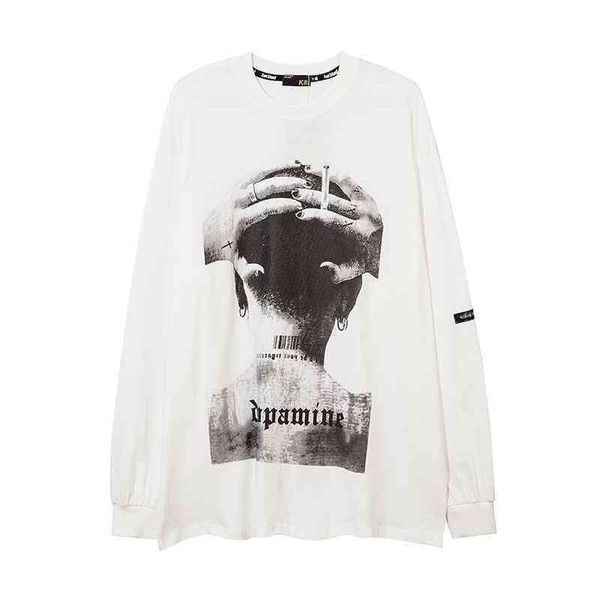 early autumn thin style long sleeve fashion high street loose size men's drop shoulder hip hop large sweater, Black
early autumn thin style long sleeve fashion high street loose size men's drop shoulder hip hop large sweater, Black
