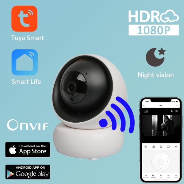 cameras onvif tuya 1080p smart ip camera home security baby monitor wifi auto tracking ptz ir night vision ai movement detect
cameras onvif tuya 1080p smart ip camera home security baby monitor wifi auto tracking ptz ir night vision ai movement detect