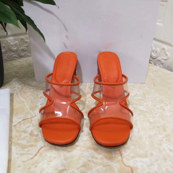80% off shoes luxury brand summer new pvc shoes transparent slippers round toe thick heel high heels women sandals slides, Black
80% off shoes luxury brand summer new pvc shoes transparent slippers round toe thick heel high heels women sandals slides, Black