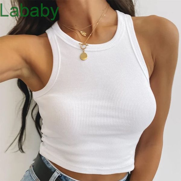 2021 spring and summer fashion versatile solid color sleeveless vest t-shirt designer new women wear, White
2021 spring and summer fashion versatile solid color sleeveless vest t-shirt designer new women wear, White