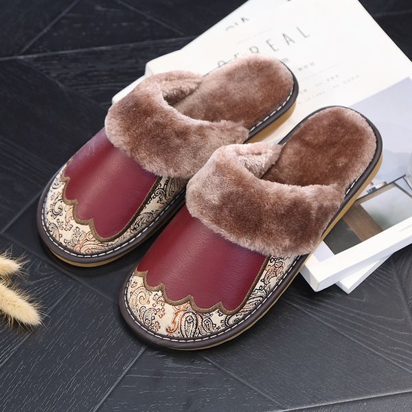 2021 autumn and winter embroidered warm cotton slippers home lovers men women plush beef tendon bottom slippers, Black
2021 autumn and winter embroidered warm cotton slippers home lovers men women plush beef tendon bottom slippers, Black