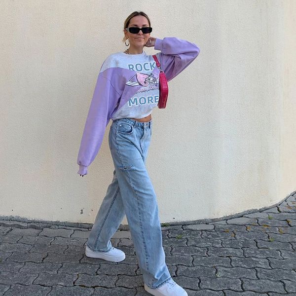 printed sweat cute crewneck sweatshirt women casual fashion long sleeve pullover sweat shirt autumn winter hoodies, White
printed sweat cute crewneck sweatshirt women casual fashion long sleeve pullover sweat shirt autumn winter hoodies, White