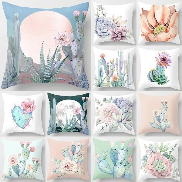 cushion/decorative pillow tropical cactus succulent plant pattern polyester cushion cover decorative car seat throw for sofa home decor 4082
cushion/decorative pillow tropical cactus succulent plant pattern polyester cushion cover decorative car seat throw for sofa home decor 4082