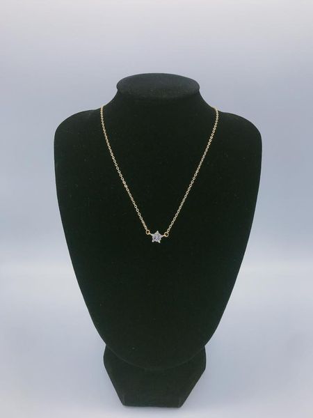 pendant necklaces valentine's day anniversary gift gold color alloy slim chain star nacklace jewellery, Silver
pendant necklaces valentine's day anniversary gift gold color alloy slim chain star nacklace jewellery, Silver