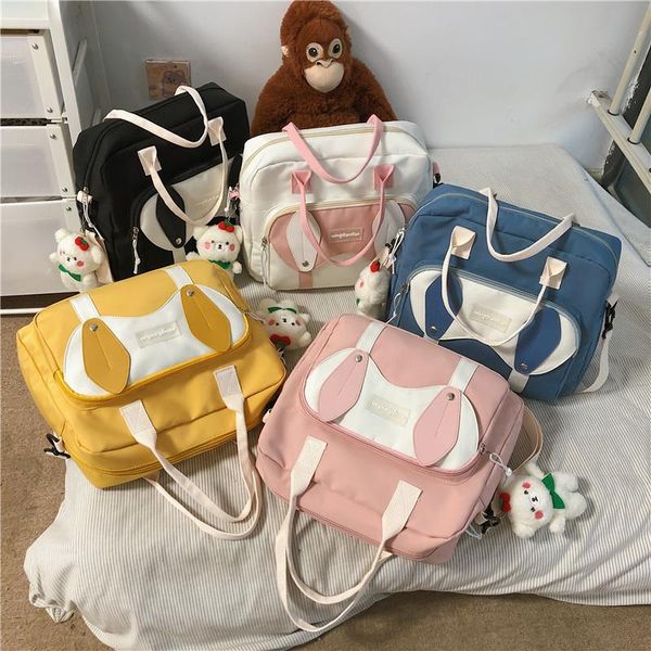 evening bags women fashion nylon shoulder japanese uniforms bag jk ita korean cute bear phone 2022 girls cross school
evening bags women fashion nylon shoulder japanese uniforms bag jk ita korean cute bear phone 2022 girls cross school