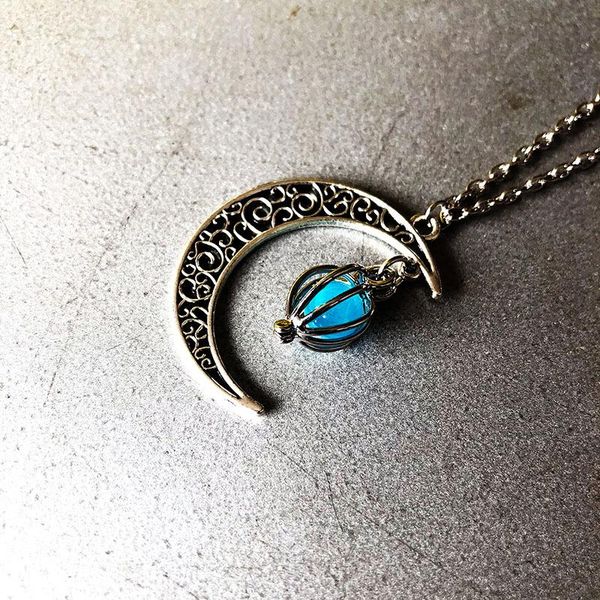 pendant necklaces trendy short necklace peandant for women men halloween ghost charm hollow moon love birdcage luminous beads, Silver
pendant necklaces trendy short necklace peandant for women men halloween ghost charm hollow moon love birdcage luminous beads, Silver