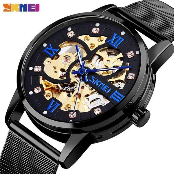 wristwatches skmei automatic watch men mechanical creative mens gear hollow art dial strainless steel strap montre homme 9199, Slivery;brown
wristwatches skmei automatic watch men mechanical creative mens gear hollow art dial strainless steel strap montre homme 9199, Slivery;brown