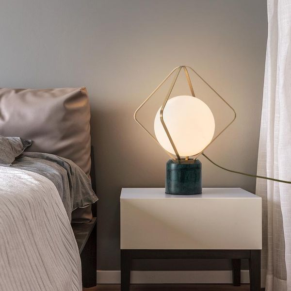 new led table decoration lamp for bedroom bedside study reading light luxury green marble glass ball desk light indoor fixtures
new led table decoration lamp for bedroom bedside study reading light luxury green marble glass ball desk light indoor fixtures