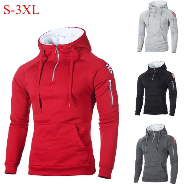 men's hoodies & sweatshirts men zipper neck warmer long sleeve hooded male casual hoody outwear hip hop streetwear solid pullover red, Black
men's hoodies & sweatshirts men zipper neck warmer long sleeve hooded male casual hoody outwear hip hop streetwear solid pullover red, Black