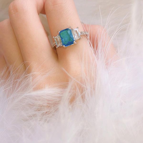 cluster rings 925 sterling silver european and american z blue crystal engagement ring wholesale lots bulk diamond for women, Golden;silver
cluster rings 925 sterling silver european and american z blue crystal engagement ring wholesale lots bulk diamond for women, Golden;silver