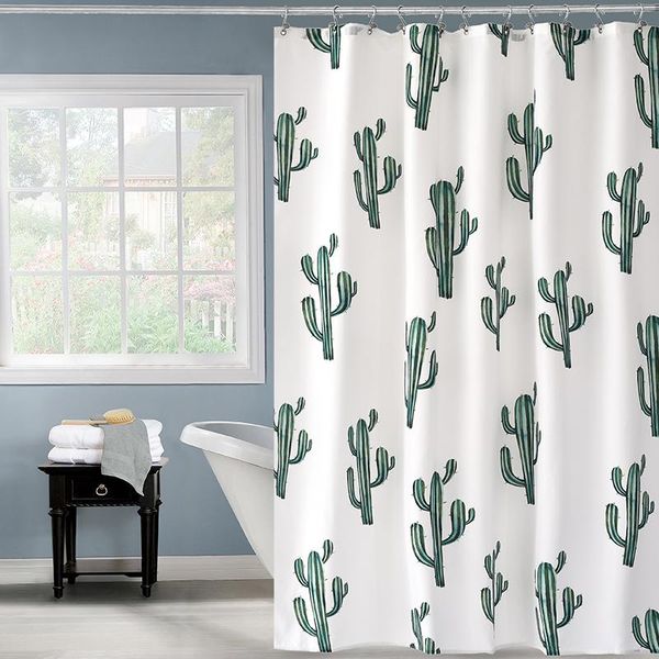 shower curtains cactus art curtain decor modern nature sheer set rings white rideau douche home accessories bj50yl
shower curtains cactus art curtain decor modern nature sheer set rings white rideau douche home accessories bj50yl