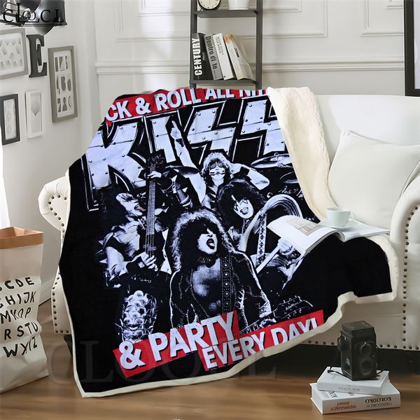 cloocl legendary band kiss band 3d print casual style conditioning blanket sofa teens bedding throw blankets plush quilt
cloocl legendary band kiss band 3d print casual style conditioning blanket sofa teens bedding throw blankets plush quilt