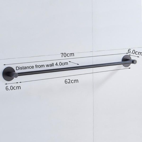 70cm single towel bar towel rack holder wall mounted hanging bar shelf for bathroom no drilling double rack
70cm single towel bar towel rack holder wall mounted hanging bar shelf for bathroom no drilling double rack