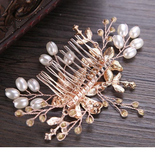 trendy gold flower pearl bridal hair combs wedding hair accessories headpiece hair ornaments bride women jllfna
trendy gold flower pearl bridal hair combs wedding hair accessories headpiece hair ornaments bride women jllfna