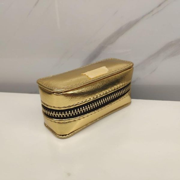 cosmetic bags & cases golden lipstick box with zipper, mirror, storage box, empty leather case
cosmetic bags & cases golden lipstick box with zipper, mirror, storage box, empty leather case