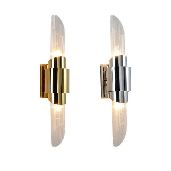 wall lamp chrome gold clear glass stairs aisle sconce restaurant bedroom lighting fixtures luminaire home
wall lamp chrome gold clear glass stairs aisle sconce restaurant bedroom lighting fixtures luminaire home