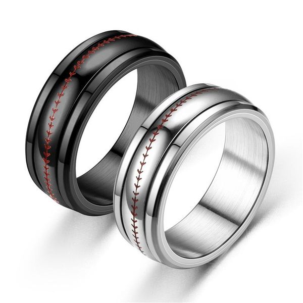 wedding rings voerynt cool stainless steel fashion rotatable simple 8mm women men lovers jewelry engagement gifts sy06, Slivery;golden
wedding rings voerynt cool stainless steel fashion rotatable simple 8mm women men lovers jewelry engagement gifts sy06, Slivery;golden