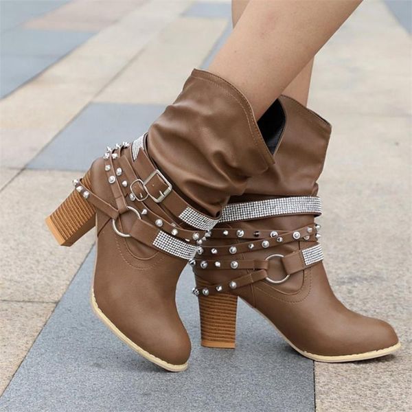 boots 2021 fashion autumn women women's rivet buckle rhinestones short down heel bootsd1216, Black
boots 2021 fashion autumn women women's rivet buckle rhinestones short down heel bootsd1216, Black