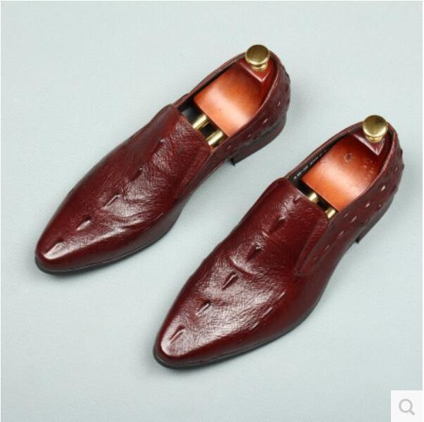 dress shoes ch.kwok crocodile leather mens wedding oxfords slip on male business suits tuxedo spring autumn man derby, Black
dress shoes ch.kwok crocodile leather mens wedding oxfords slip on male business suits tuxedo spring autumn man derby, Black