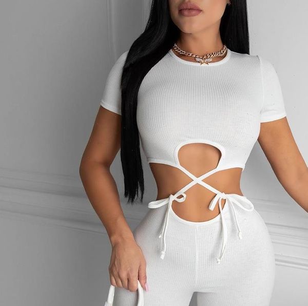 bandage hollow playsuits women street casual crop shorts basic white short sleeve jumpsuits female outfits, Black;white
bandage hollow playsuits women street casual crop shorts basic white short sleeve jumpsuits female outfits, Black;white