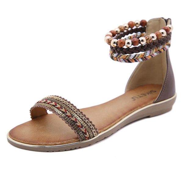 sandals 2021 summer women's shoes bohemia beaded retro nationality flat elastic band large size 40 41 42 casual, Black
sandals 2021 summer women's shoes bohemia beaded retro nationality flat elastic band large size 40 41 42 casual, Black