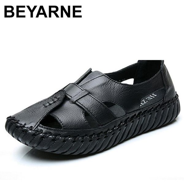 sandals beyarne women 2021 summer genuine leather handmade ladies shoe for flat shoes retro style mother, Black
sandals beyarne women 2021 summer genuine leather handmade ladies shoe for flat shoes retro style mother, Black