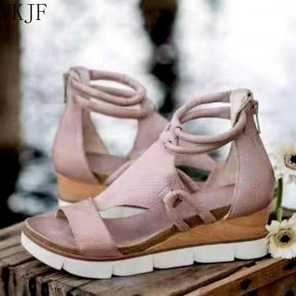 sandals women platform shoes female wedges open toe summer shoe zippers cut out beach sandal casual rome women's solid, Black
sandals women platform shoes female wedges open toe summer shoe zippers cut out beach sandal casual rome women's solid, Black